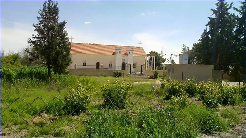 St. Bishu Church in the Assyrian village of Tel Shamiran, Syria, now occupied by ISIS.